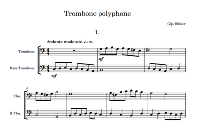 Trombone Polyphone