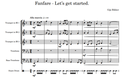 Fanfare – Let’s get started