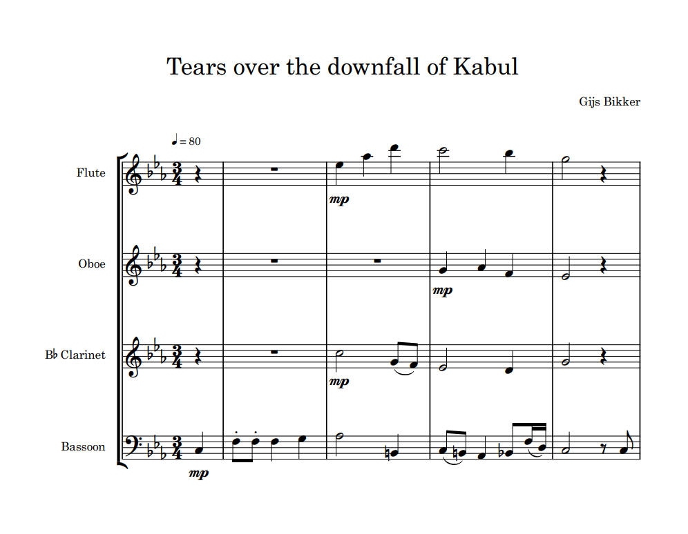 Tears over the downfall of Kabul